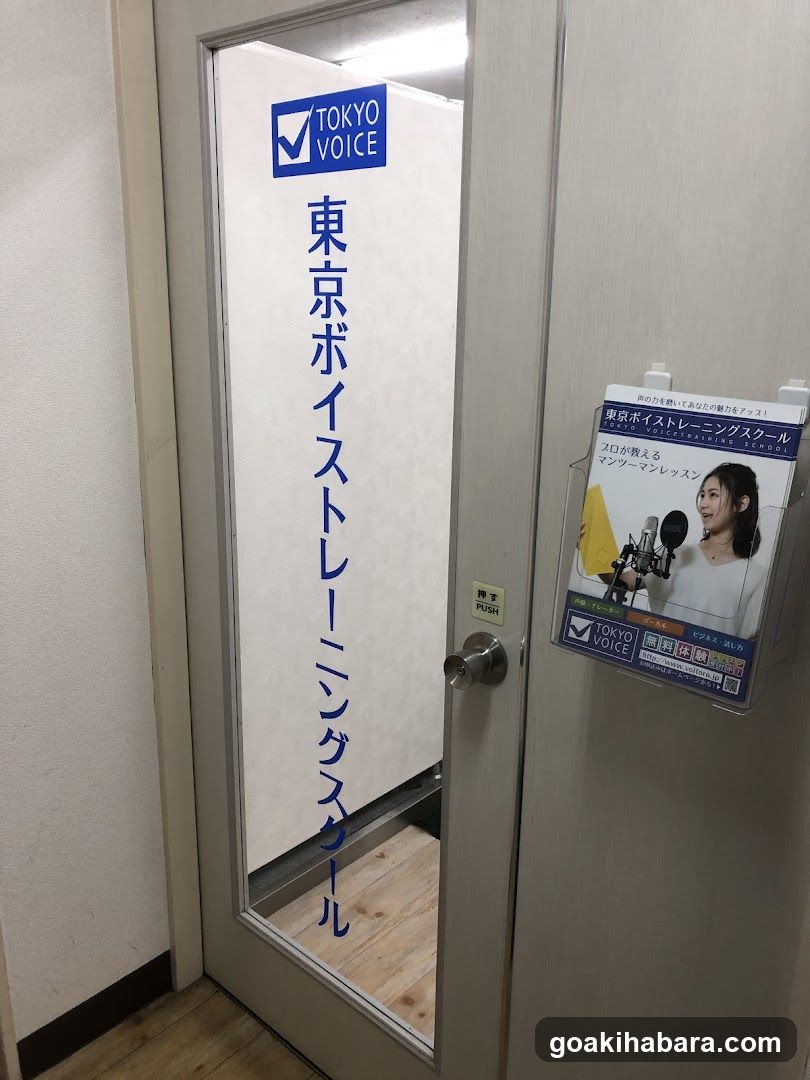 Tokyo voice training school Akihabara school