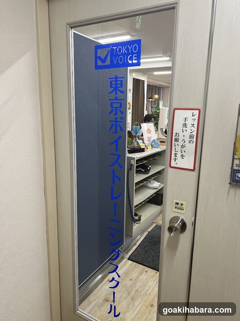 Tokyo voice training school Akihabara school