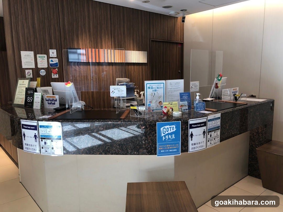 Hotel Reception Desk