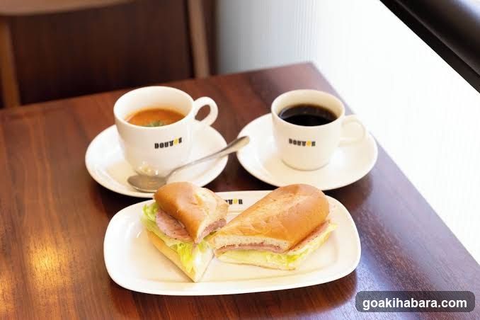 Sandwich and Coffee Meal