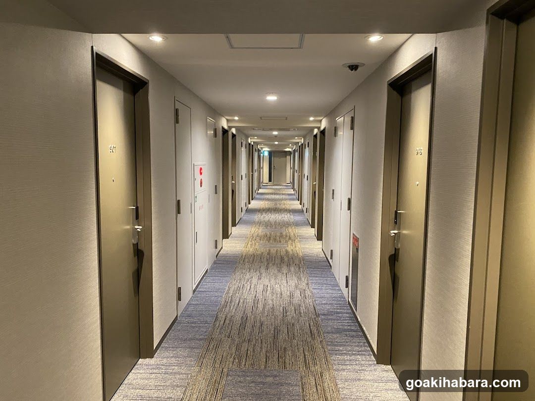 Hotel Corridor Interior
