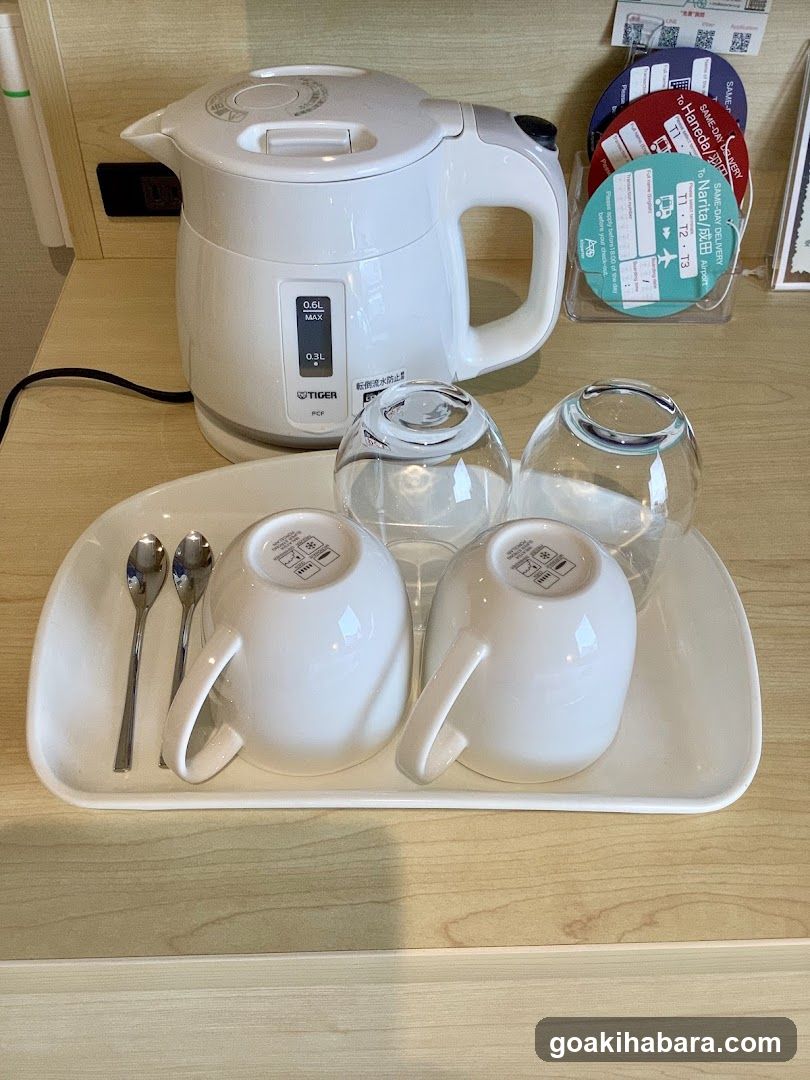 Hotel Tea Station Setup