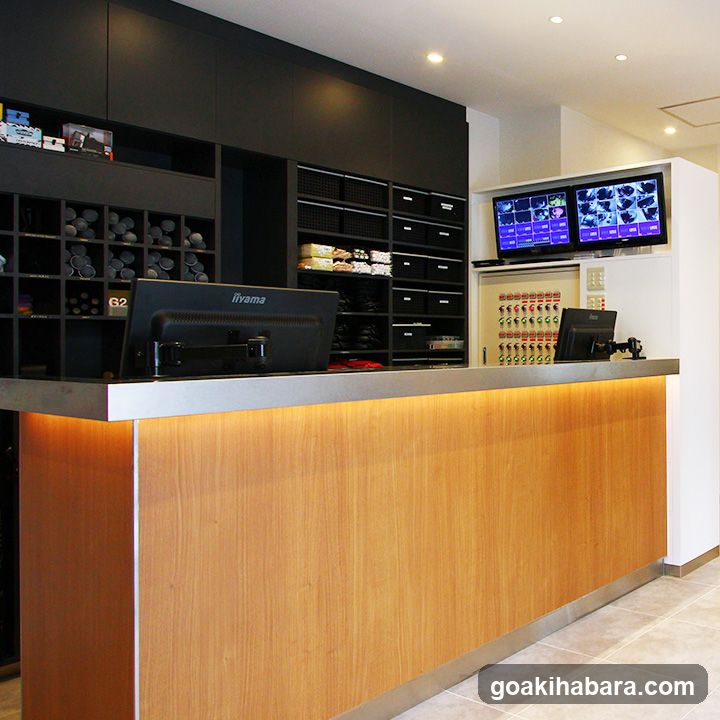 Modern Reception Desk Interior