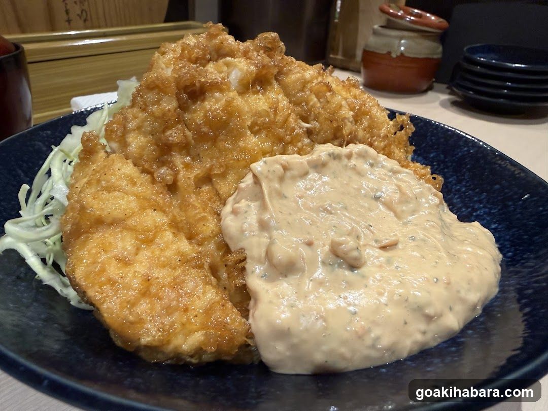 Fried Chicken with Sauce