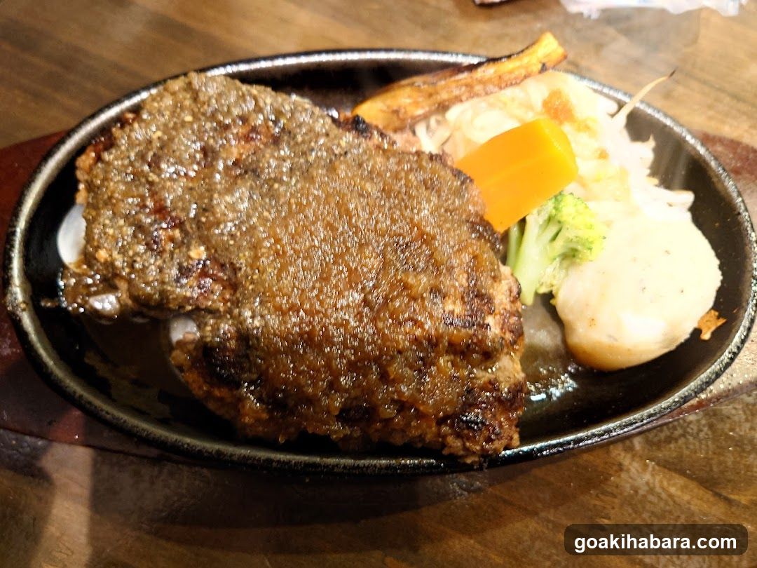 Sizzling Steak with Sides