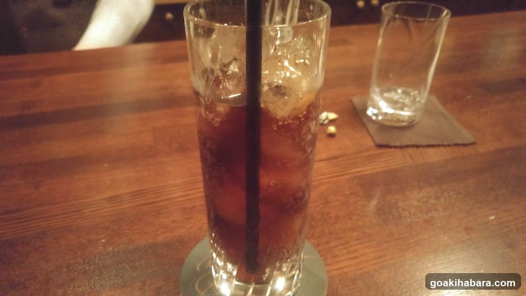 Drink with Ice and Straw