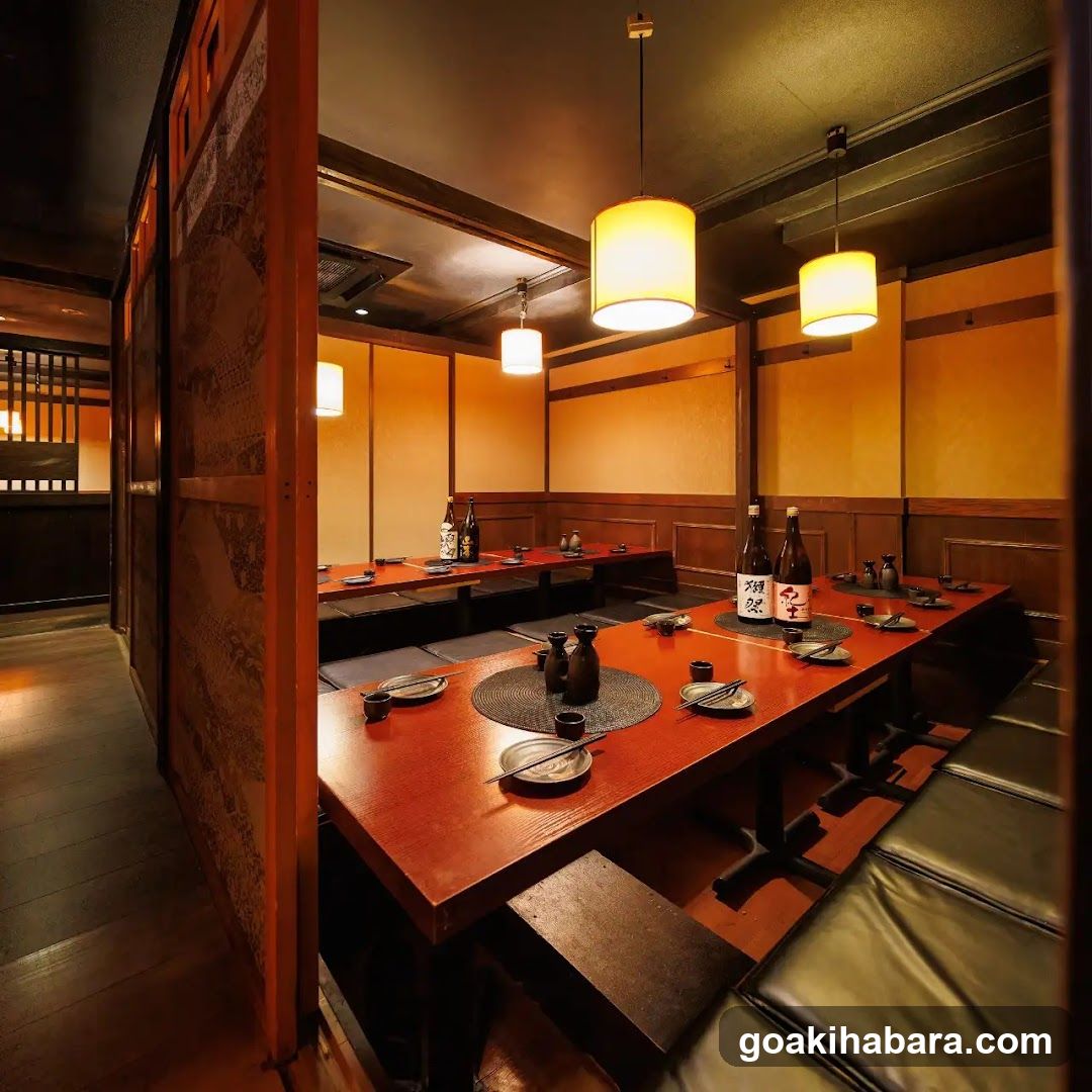 Japanese Restaurant Interior