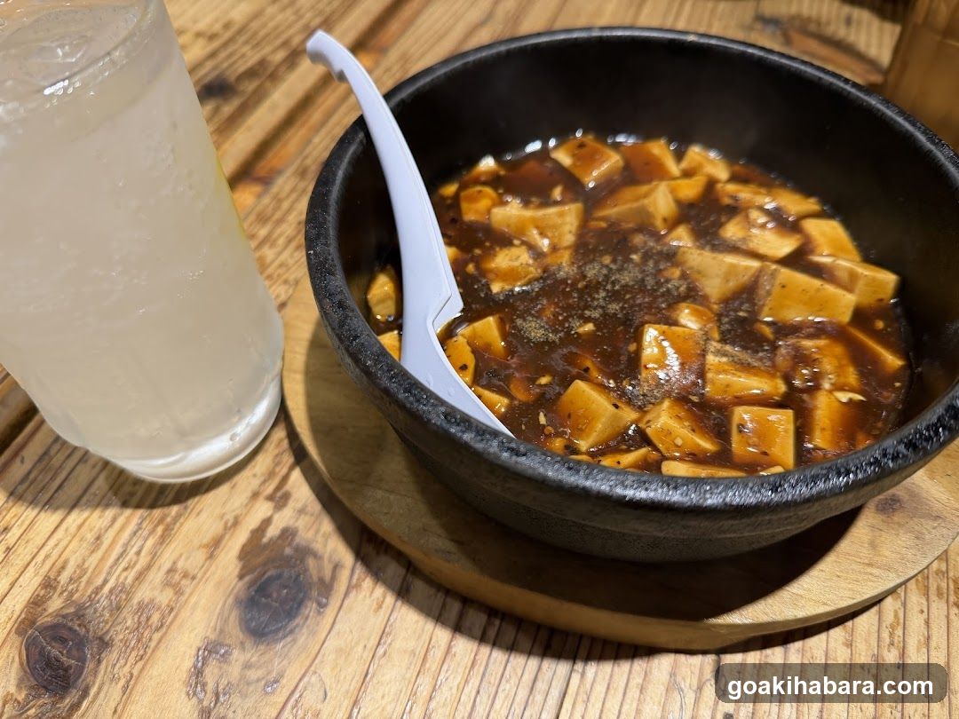 Mapo Tofu with Lemonade