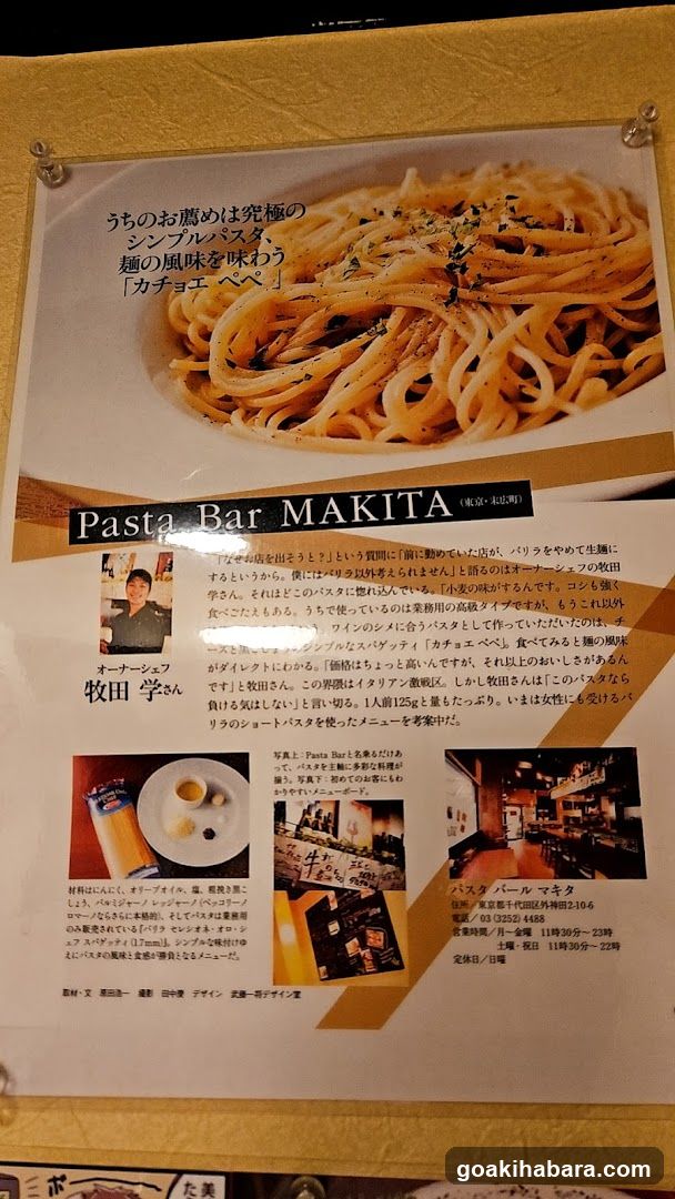 Pasta Bar MAKITA