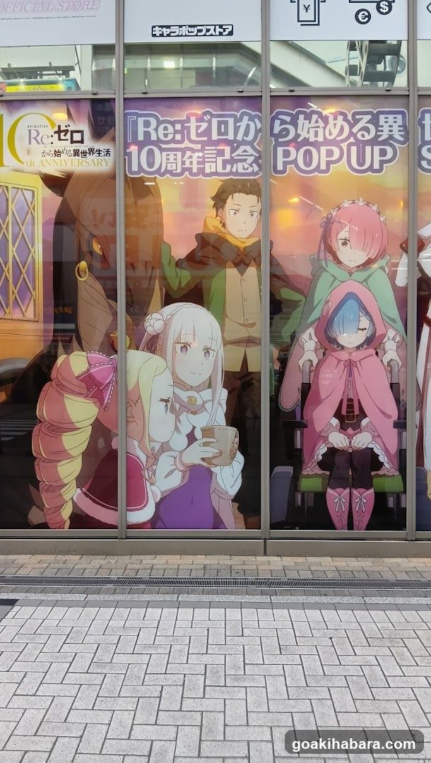 アトレ秋葉原 南側ガラス広告