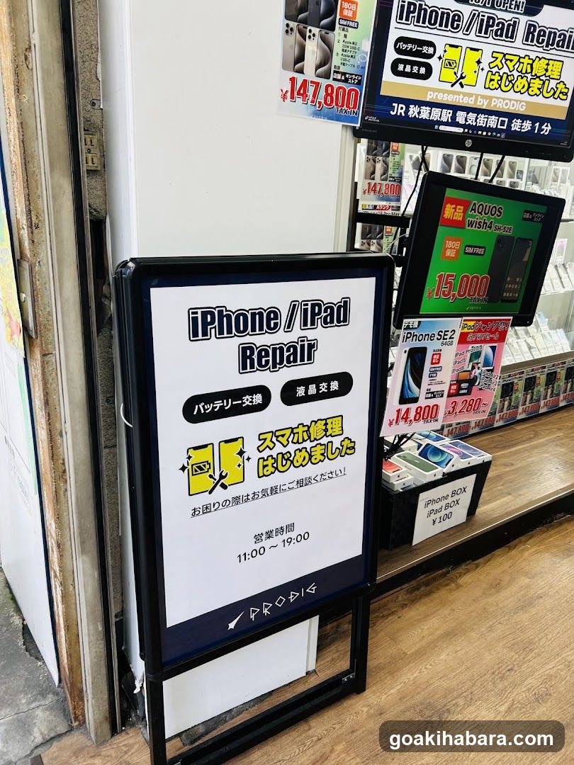 iPhone Repair Shop Akihabara