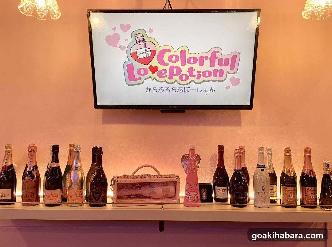 Colorful Lovepotion Akihabara Concept Cafe