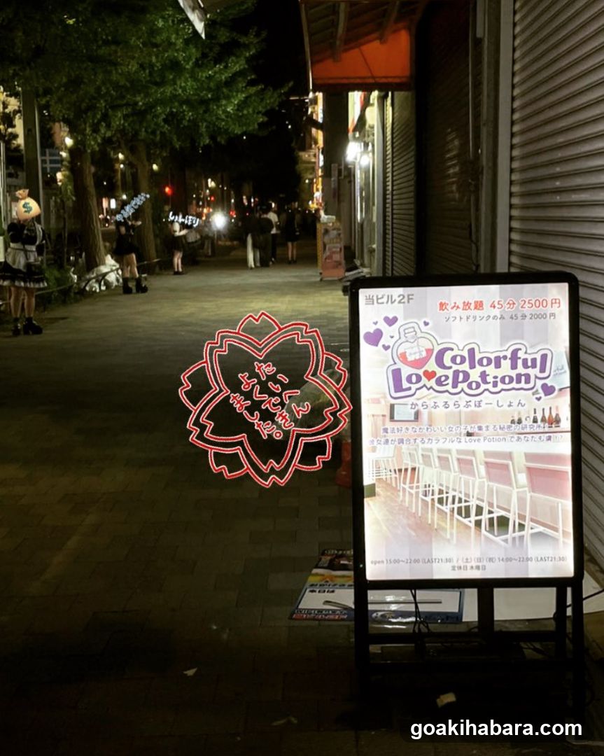 Colorful Lovepotion Akihabara Concept Cafe