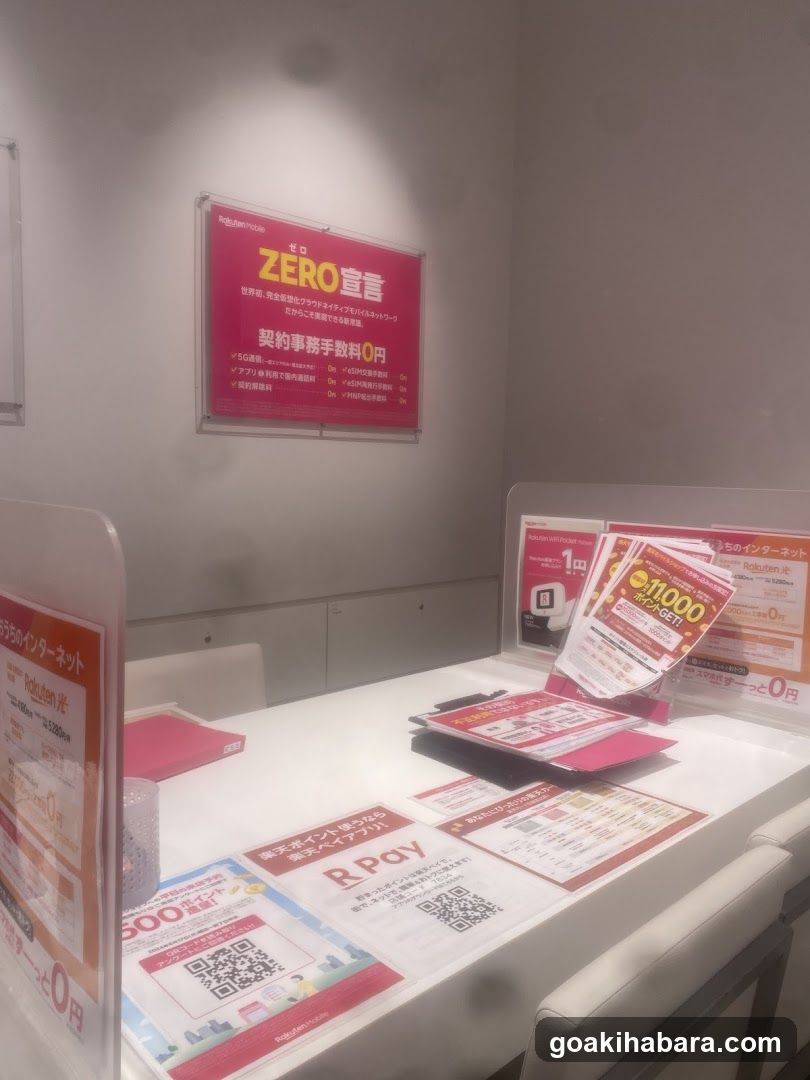 Rakuten Mobile Akihabara