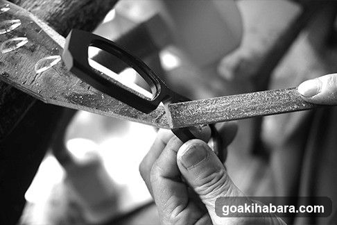 Metalworking with a file