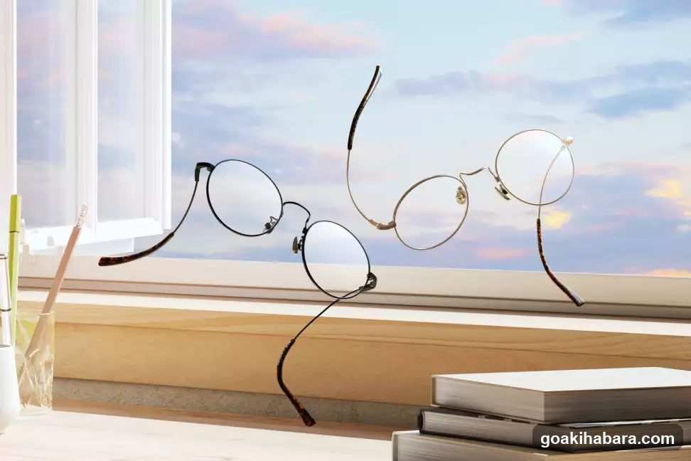 Glasses Floating in Air