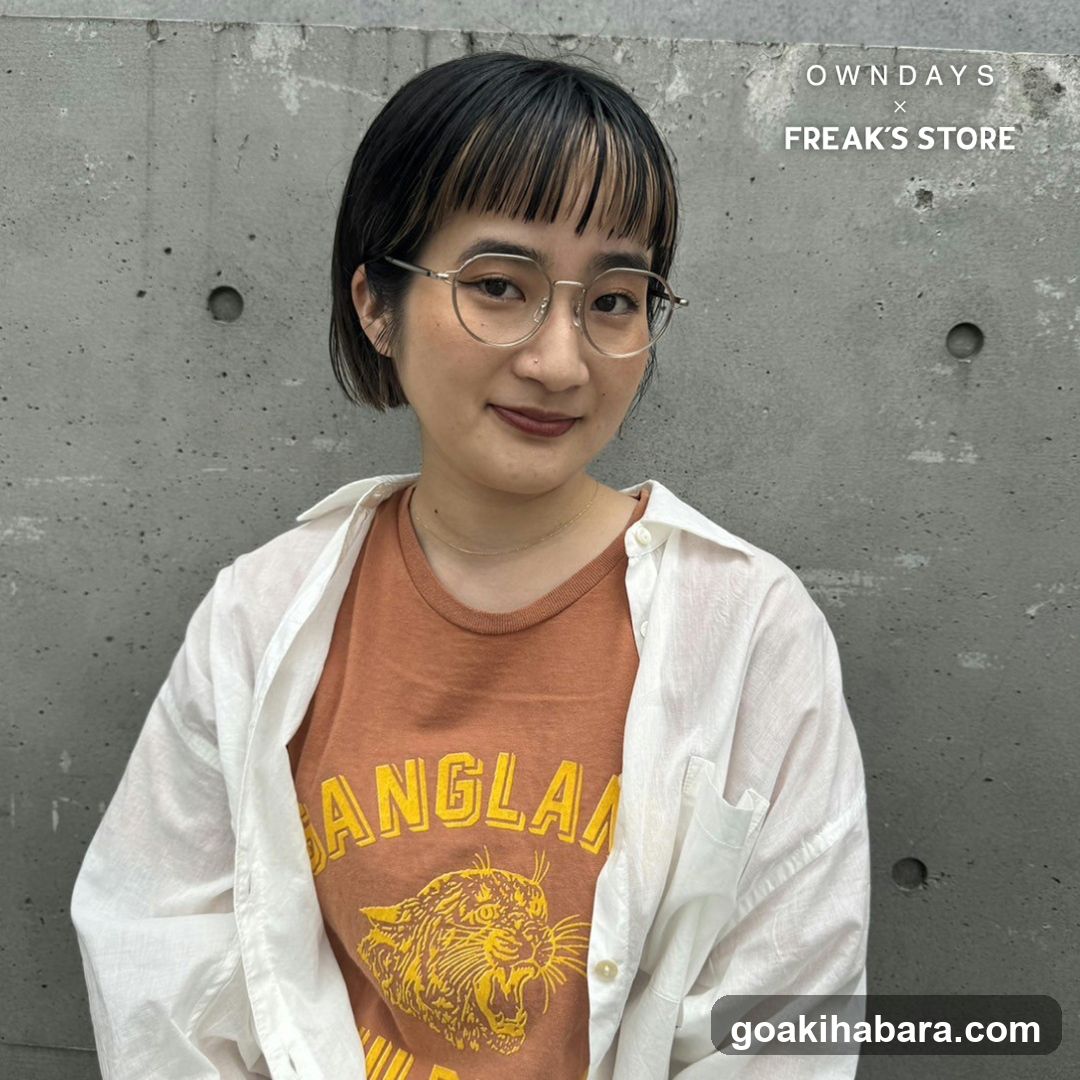 Person wearing OwnDays x Freak's Store collaboration shirt