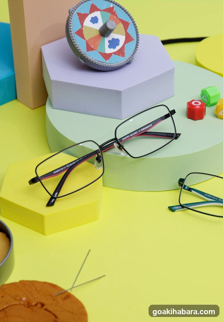 Colorful Glasses Display