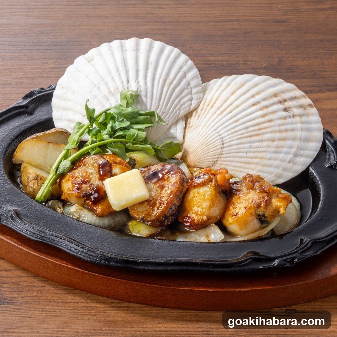Sizzling Seafood Platter with Scallop Shells
