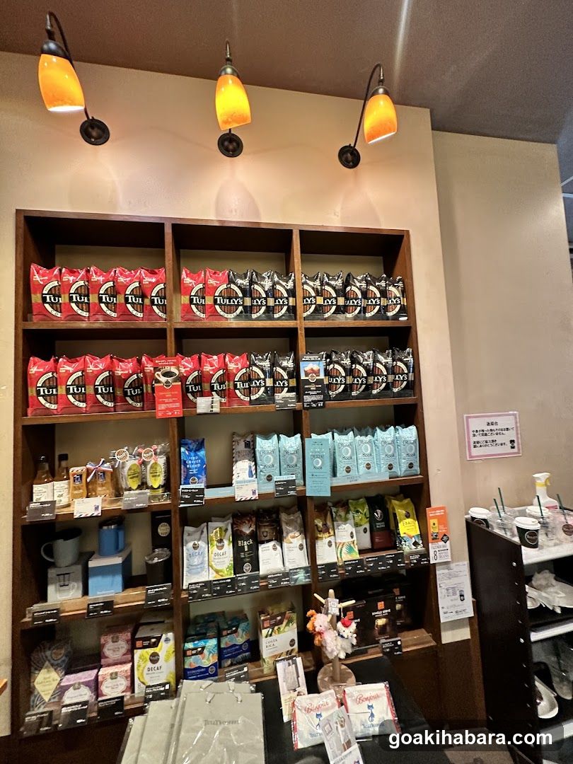 Coffee Shop Interior Display