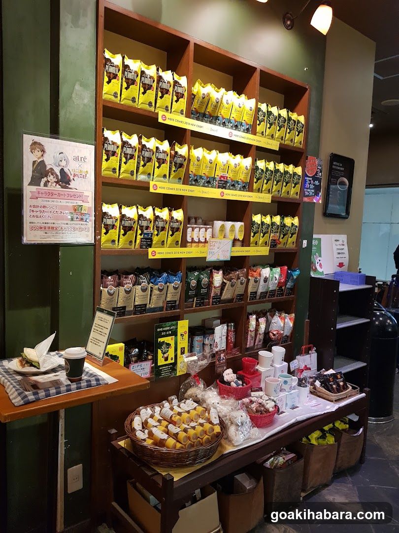 Coffee Shop Interior Display
