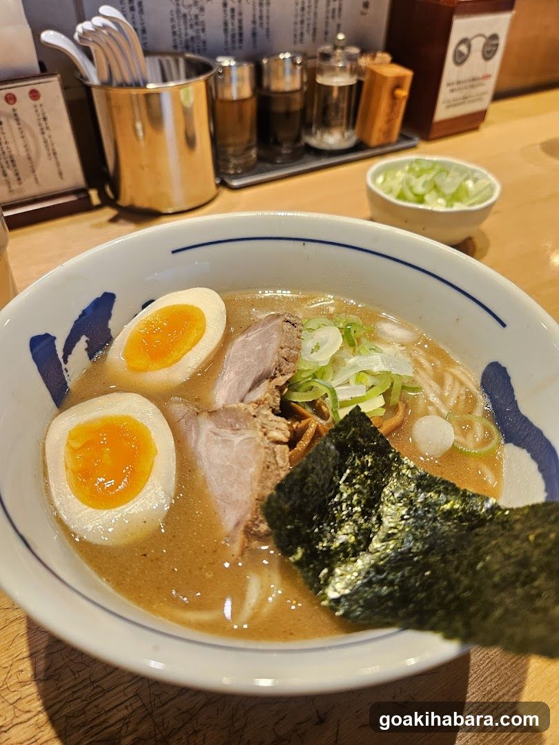 Ramen Bowl with Soft-Boiled Egg and Pork