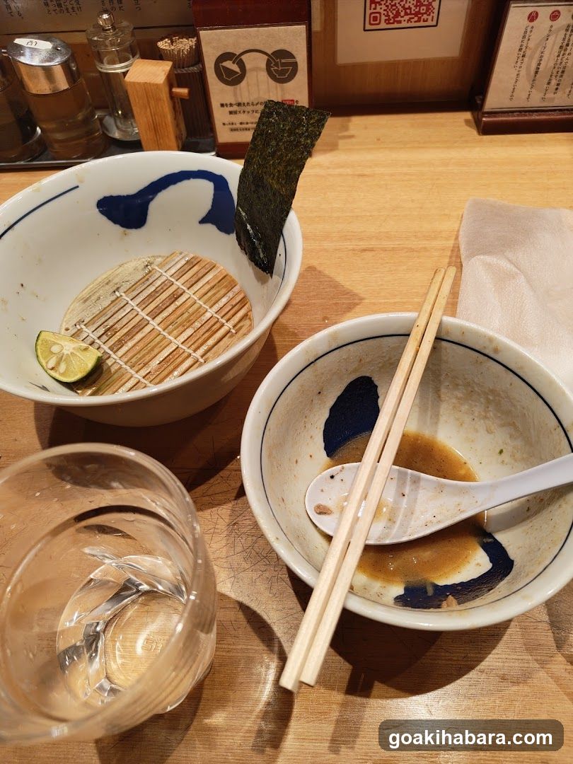 Dining Table with Bowls and Utensils