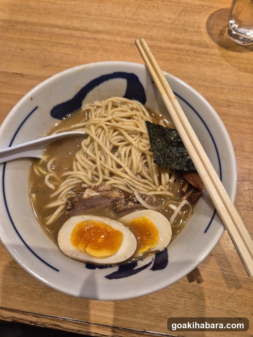 Ramen Bowl with Soft-Boiled Egg and Nori