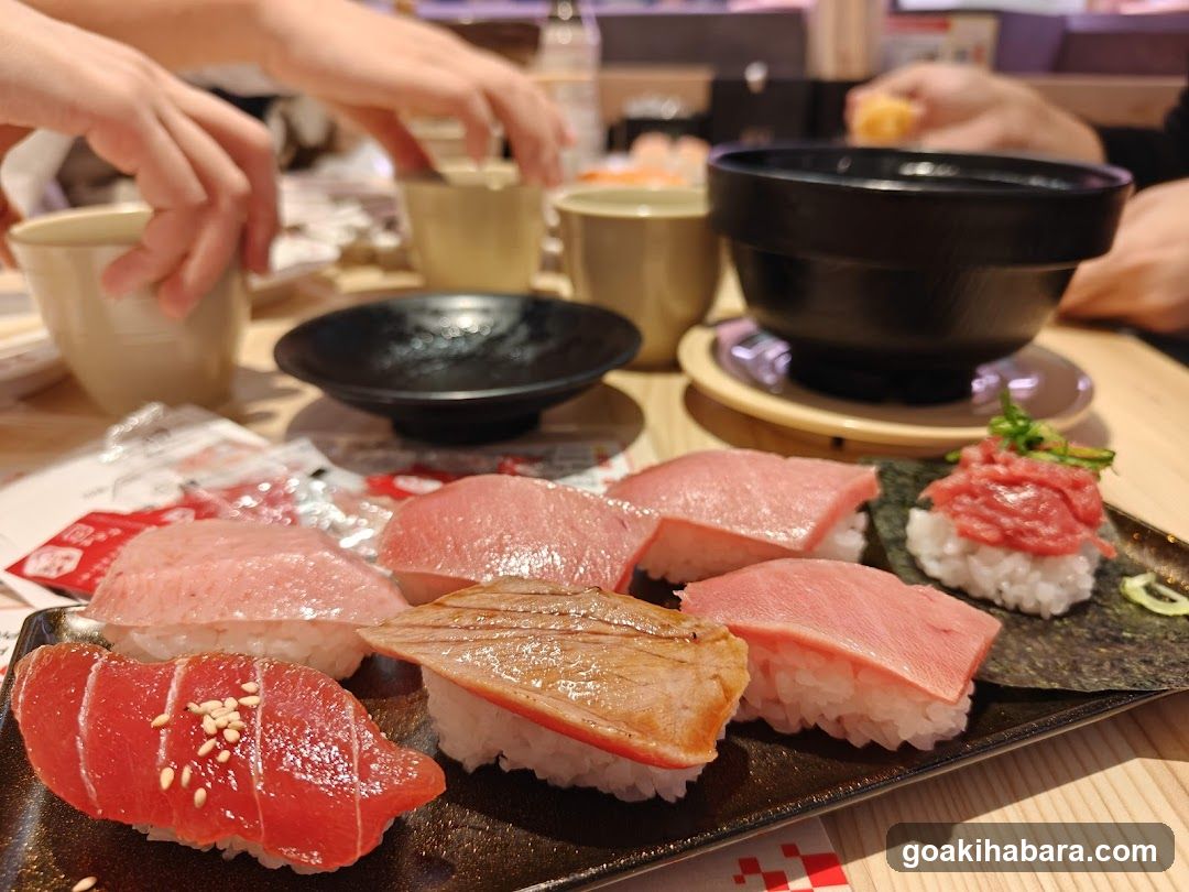 Sushi Platter at Restaurant