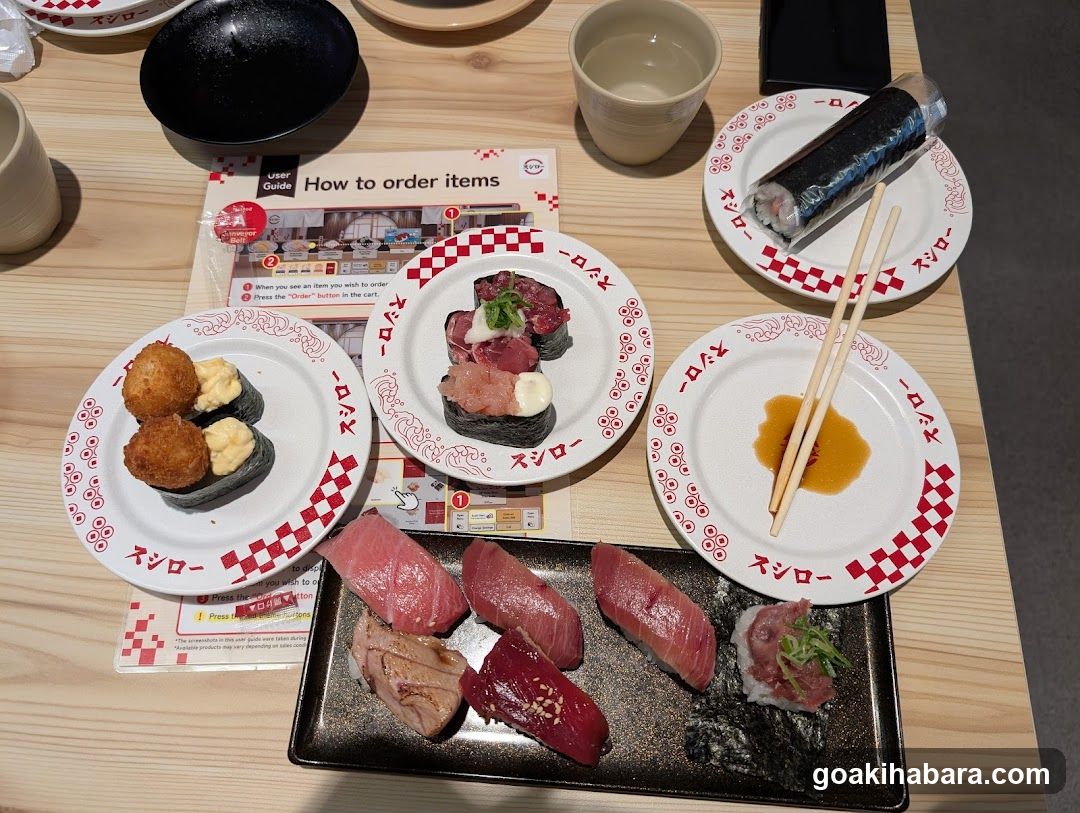 Sushi Table Setting