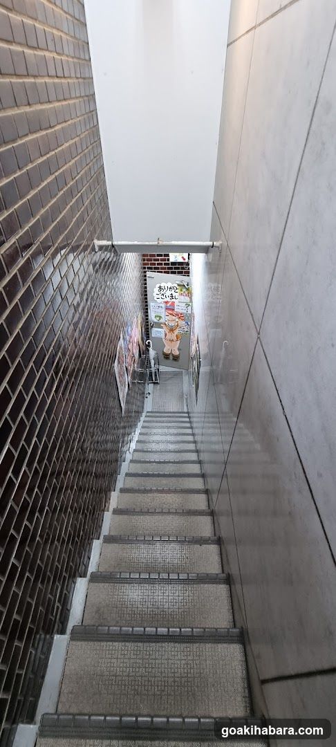 Staircase with Poster