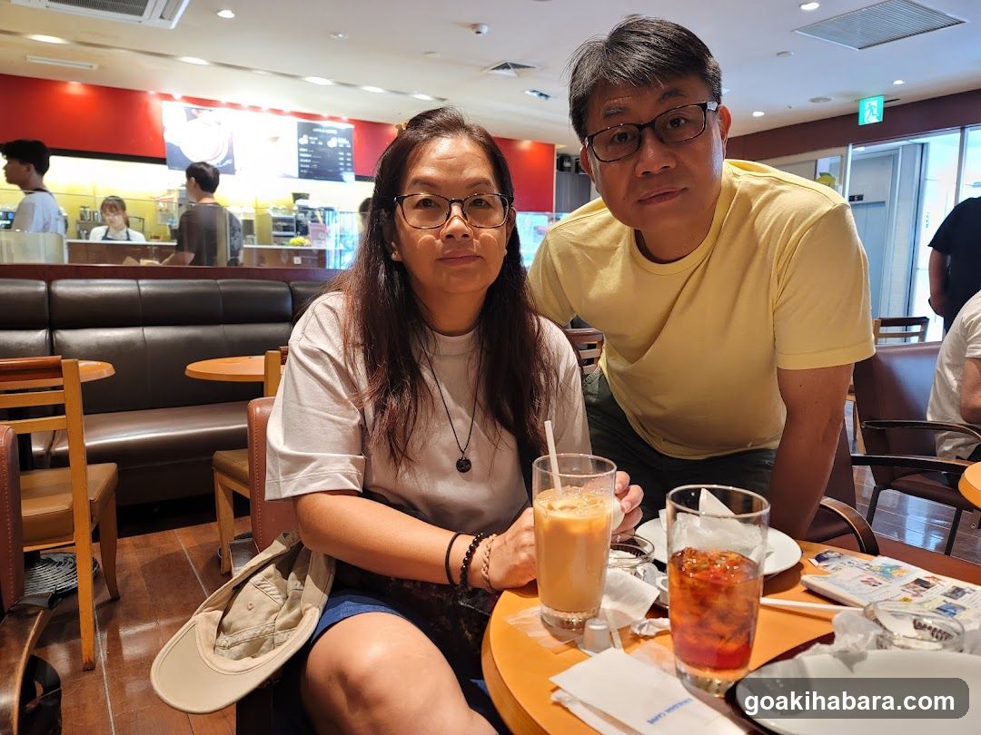 Couple at Coffee Shop