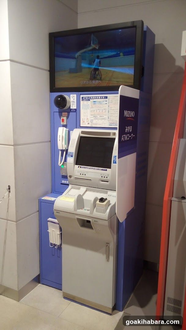 ATM Machine with TV Screen