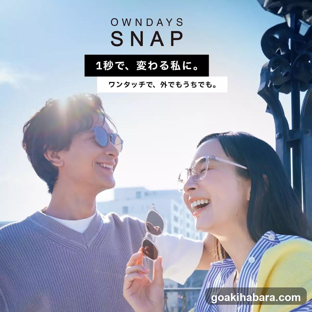 OWNDAYS SNAP advertisement