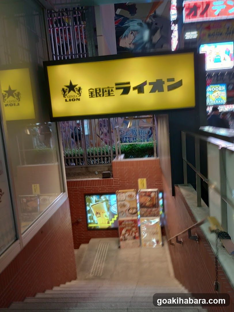 Ginza Lion Entrance