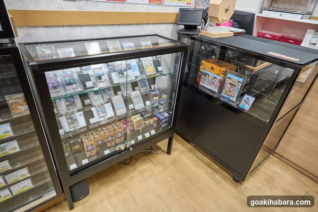 Display Cases with Merchandise