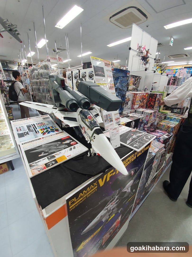 Model Kit Display in Store