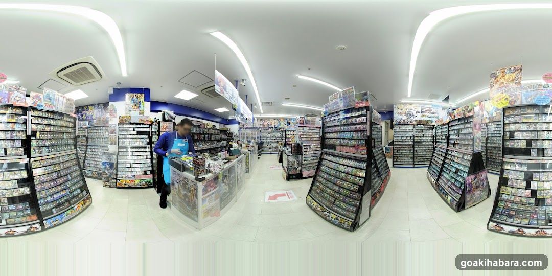 Interior of a Card Shop