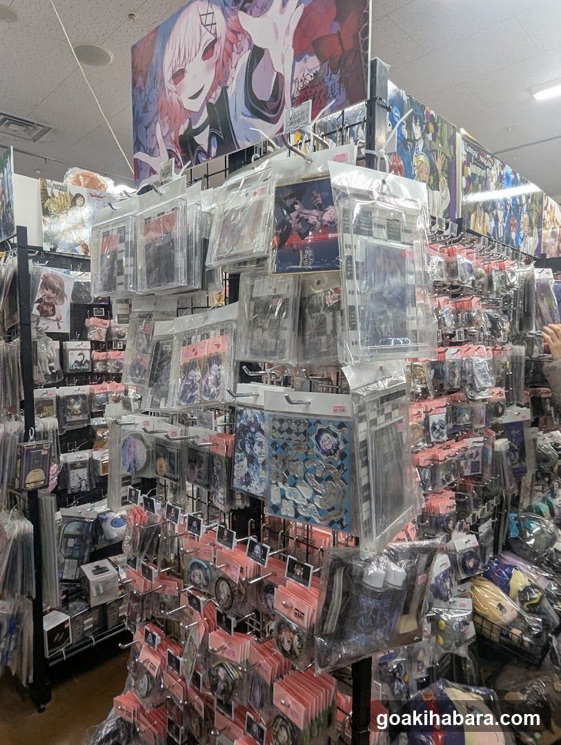 Anime Merchandise Display