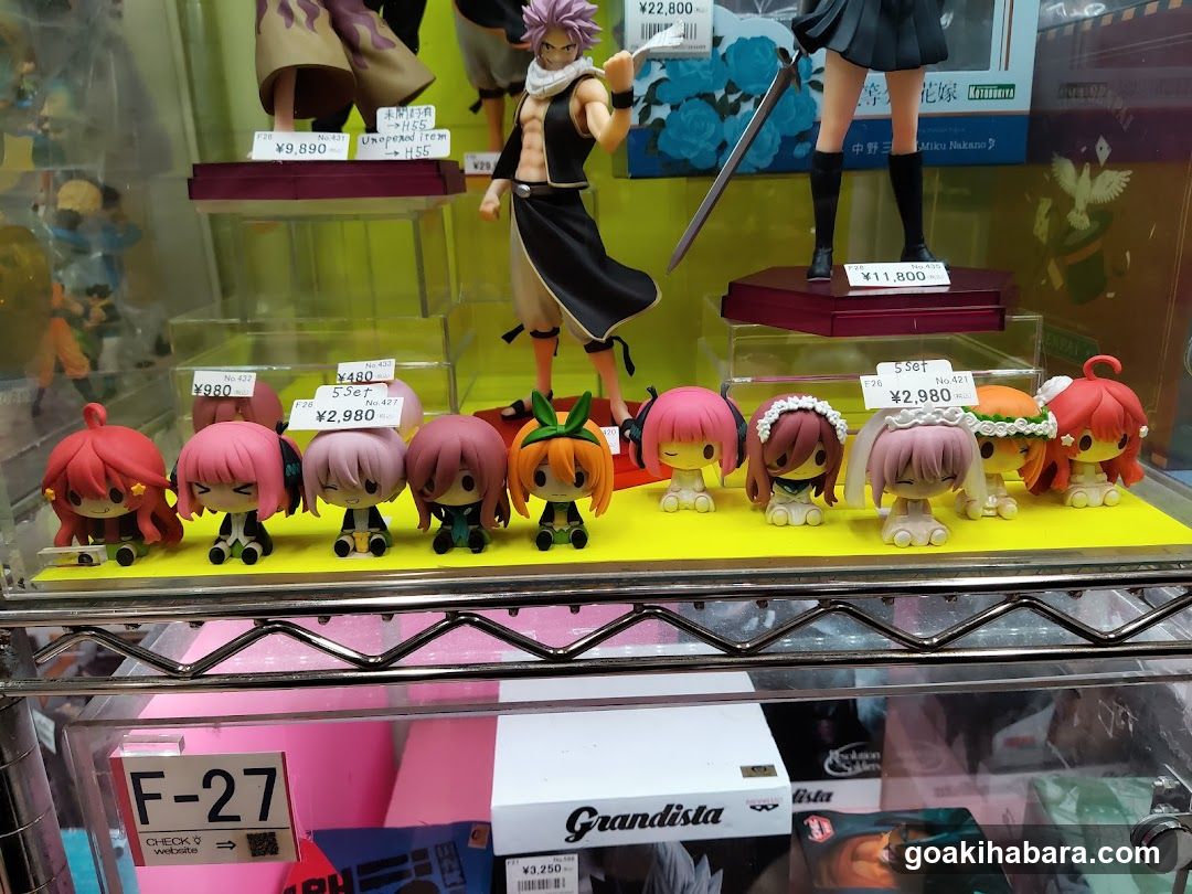 Anime Merchandise Display