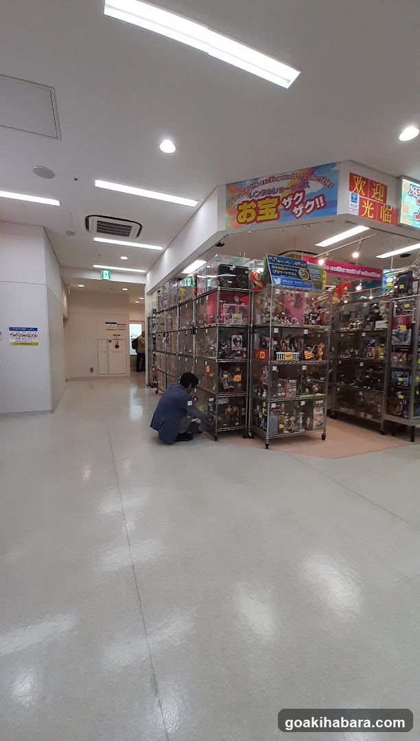 Toy Store Interior with Customer Browsing