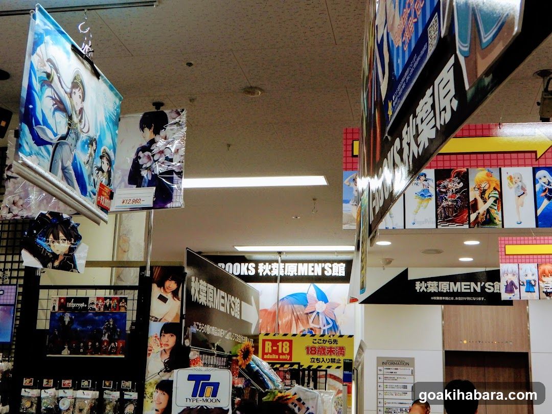 Anime Store Interior Display