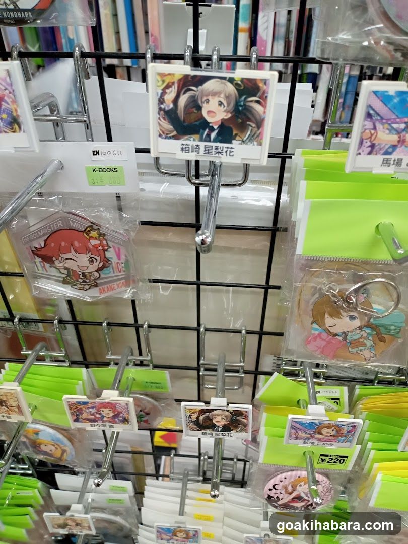 Anime Merchandise Display