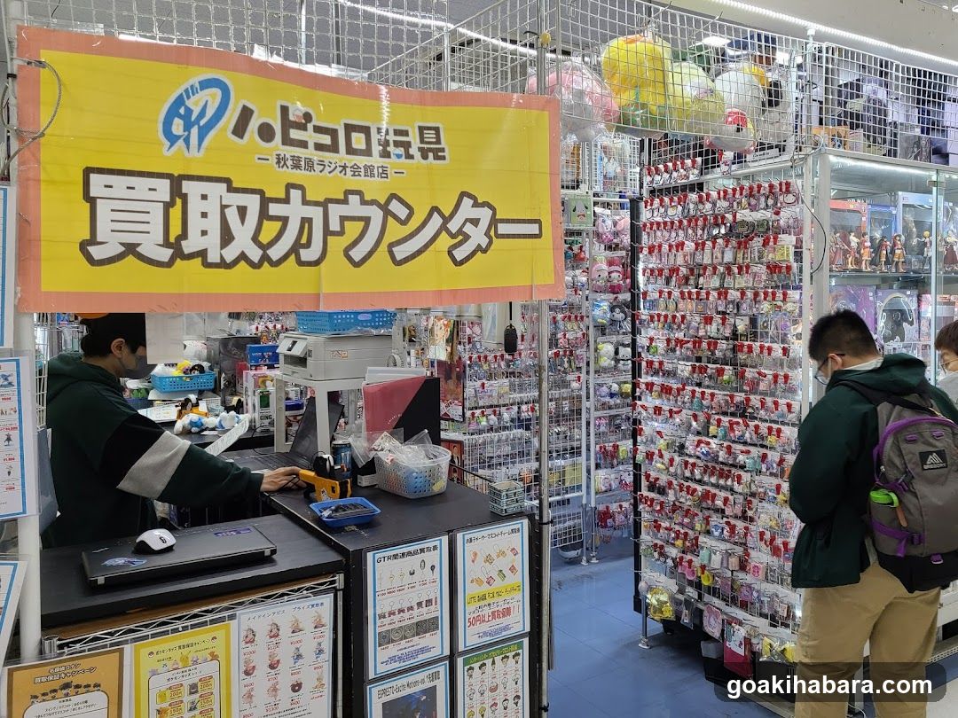 Toy Store Interior with Counter and Merchandise Display