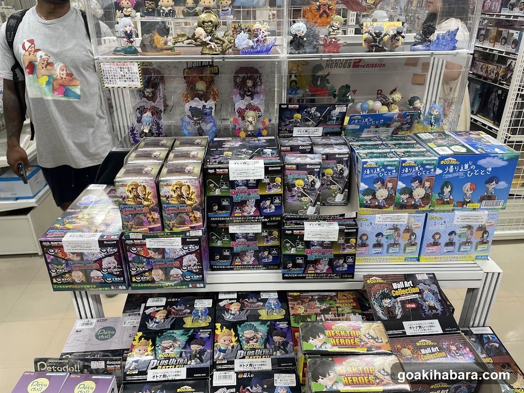 Anime Merchandise Display