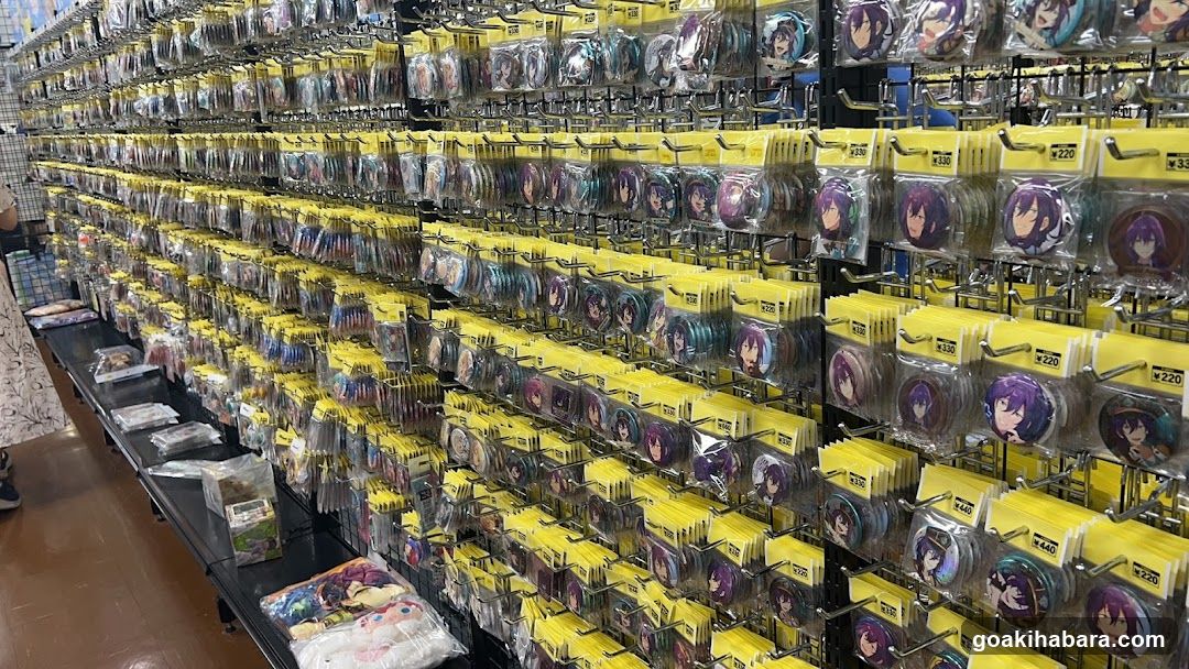 Anime Merchandise Display