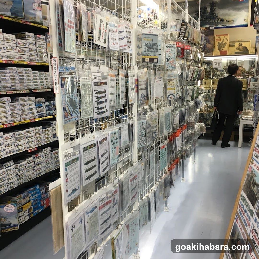 Model Kit Shop Interior
