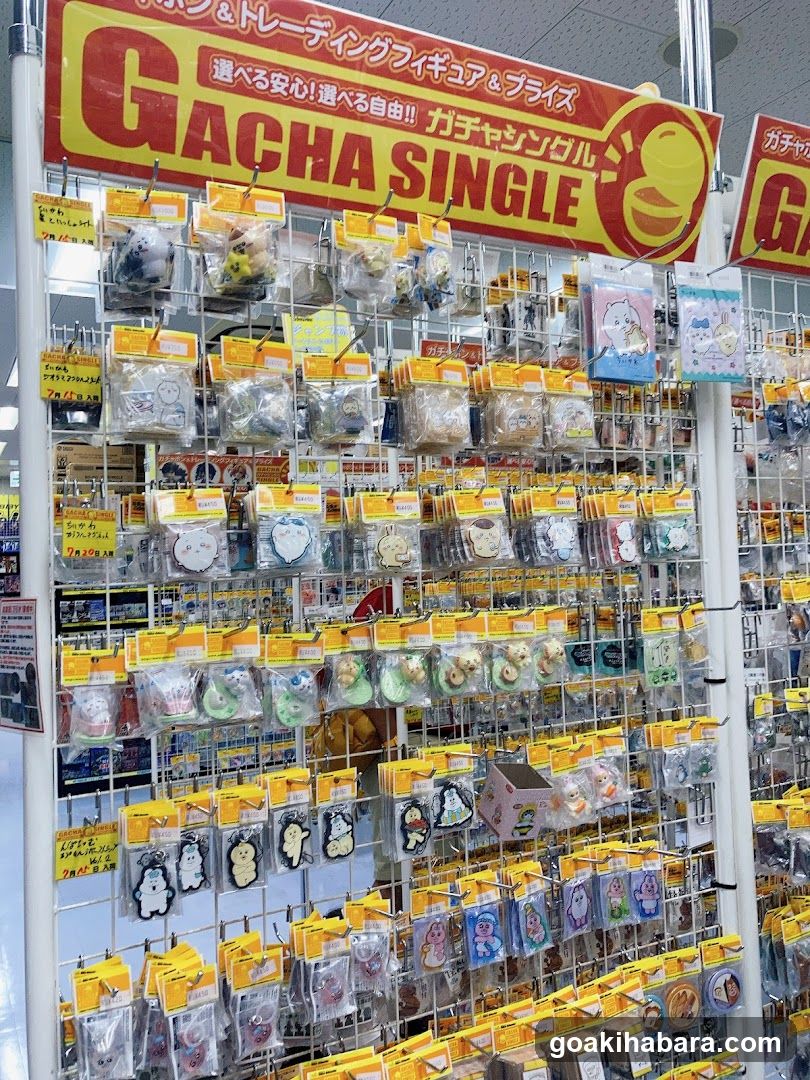 Gacha Single Merchandise Display