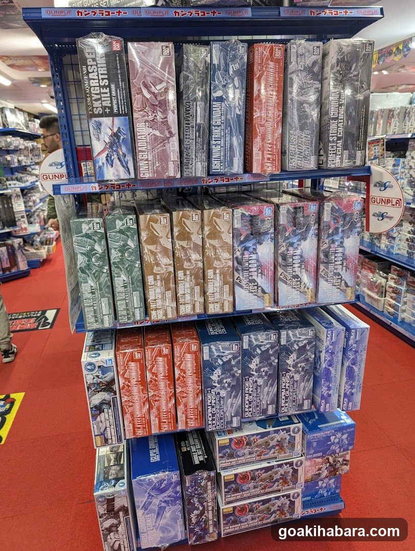 Gunpla Model Kit Display