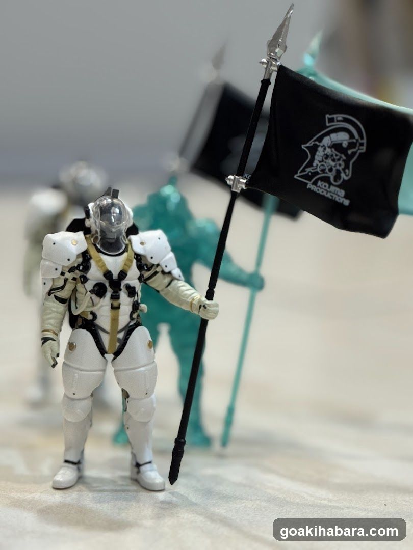 Action Figure with Flag